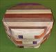 Bowl #480 - Crazy Eclectic Crisscross Segmented Bowl Blank ~ 9 1/2 x 4 3/4 ~ $109.99